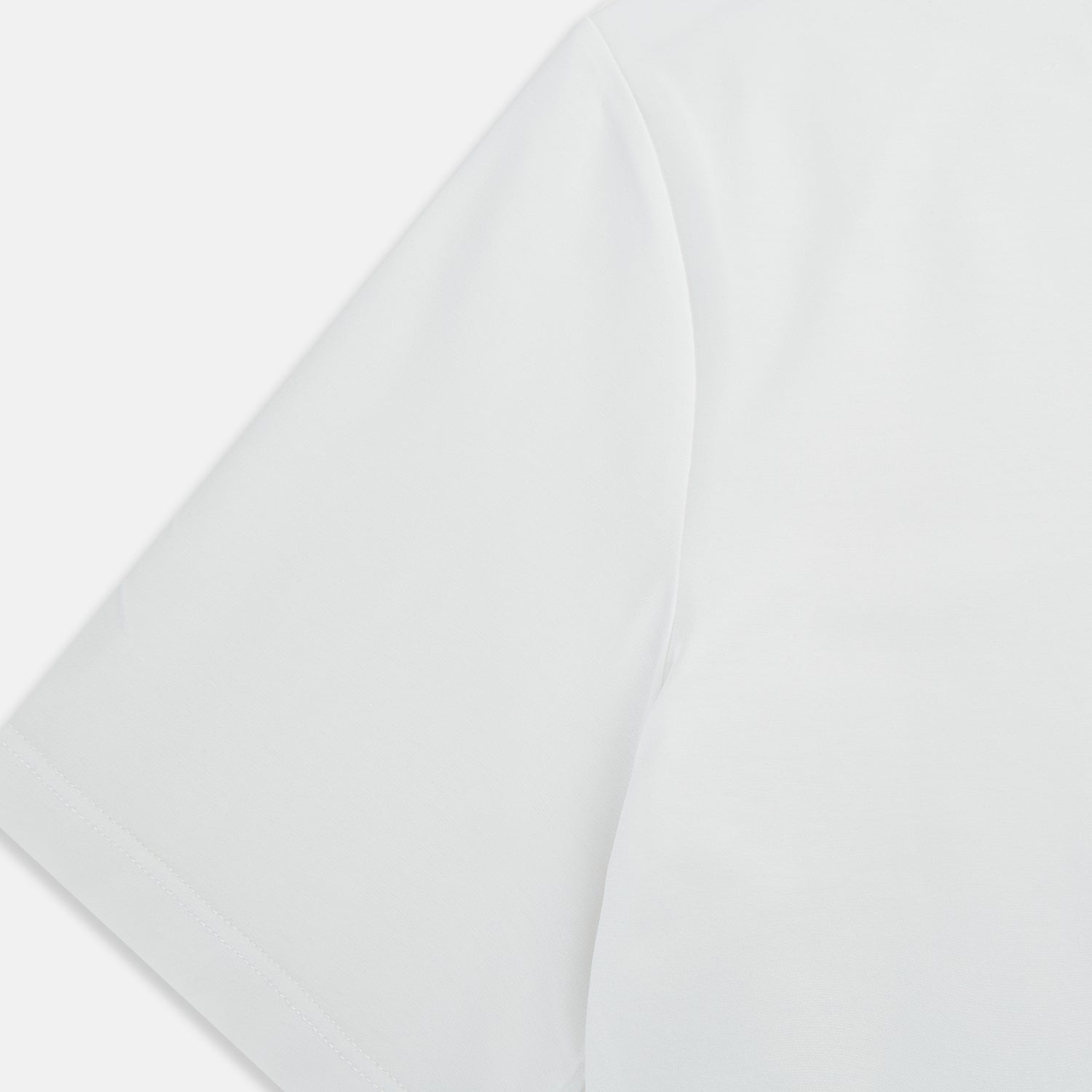 View 4 of product White Short-sleeve Fitted T-Shirt