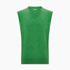 View 4 of product Fern Green V-neck Sleeveless Vest
