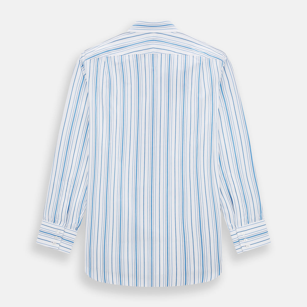 Blue Multi Stripe Mayfair Shirt
