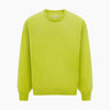 View 5 of product Lemon Green Cashmere Round Neck Jumper