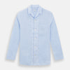 View 1 of product Pale Blue Linen Pyjama Shirt