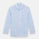 Pale Blue Linen Pyjama Shirt