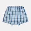 View 2 of product Blue and Green Blazer Check Godfrey Boxer Shorts