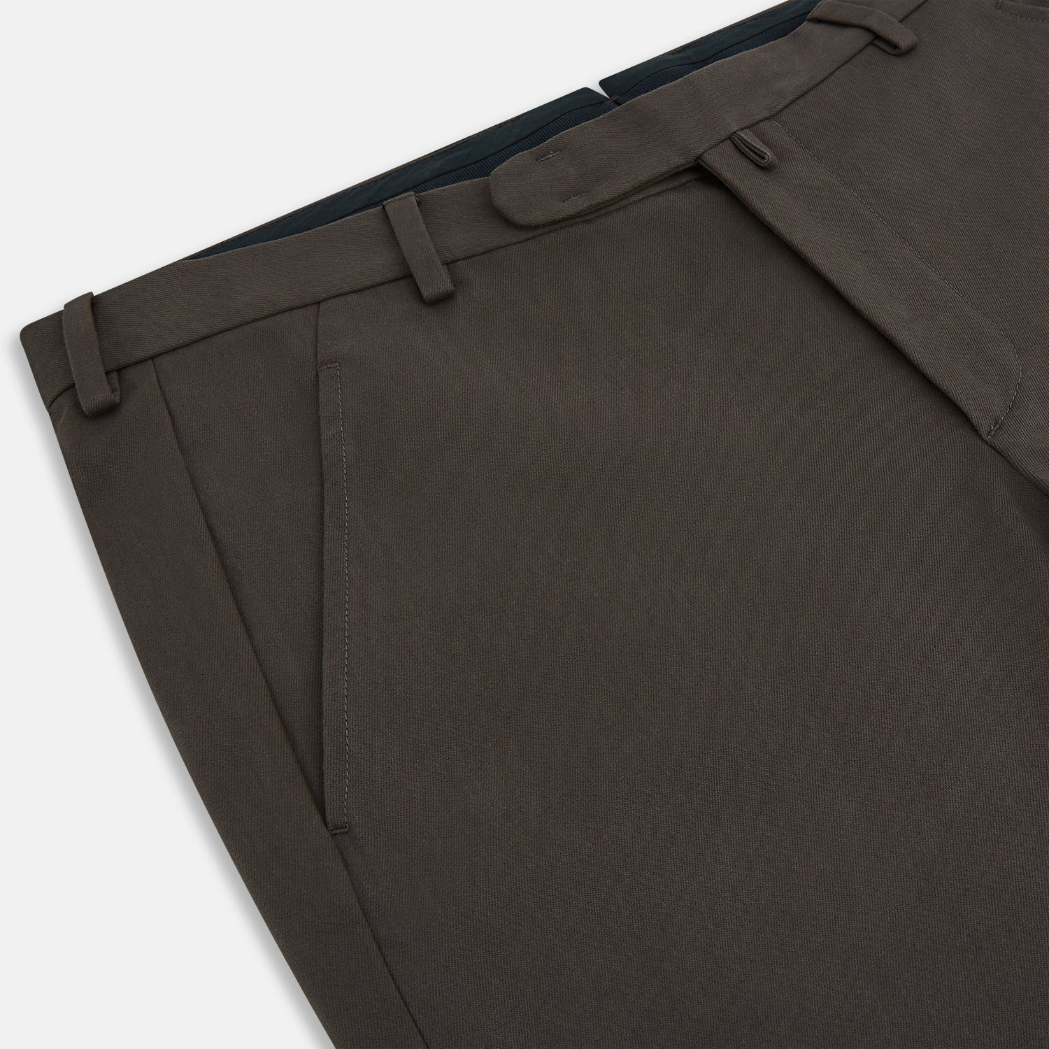 View 2 of product Moss Green Henry B Trousers
