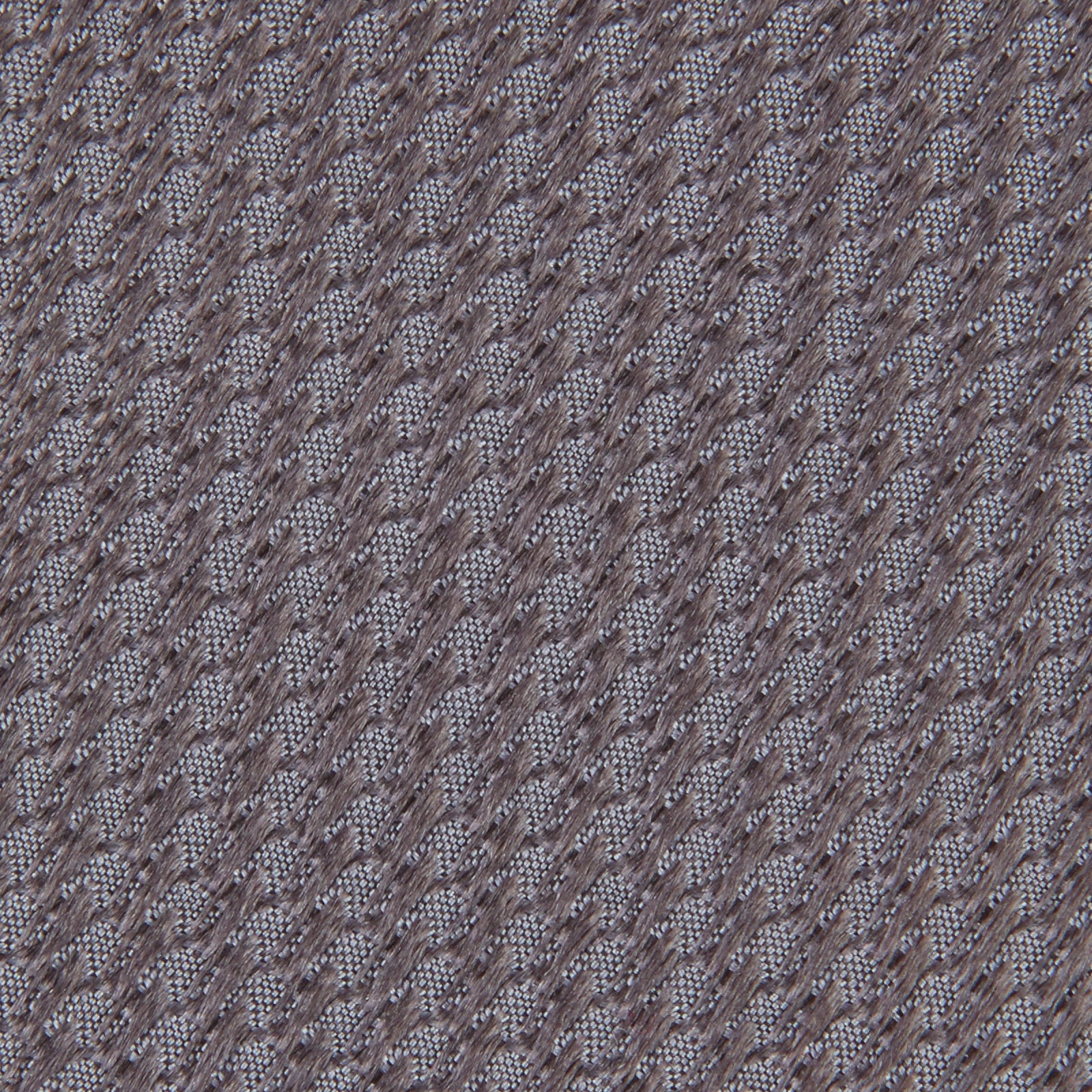 View 3 of product Dark Grey Plain Woven Lace Silk Tie