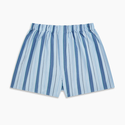 Blue Blazer Stripe Godfrey Boxer Shorts Image 2