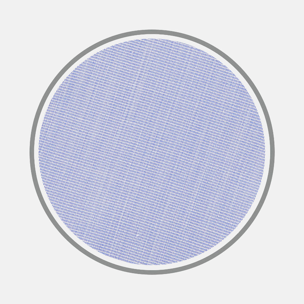 Blue End-on-End Cotton Fabric