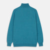 View 3 of product Teal Lennox Half-Zip Jumper