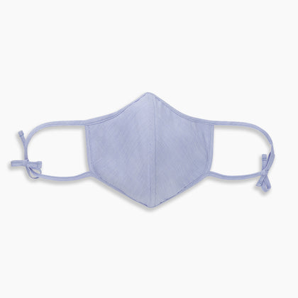 Plain Pale Blue Commuter Mask With 3 Viroformula™ Filters Image 6