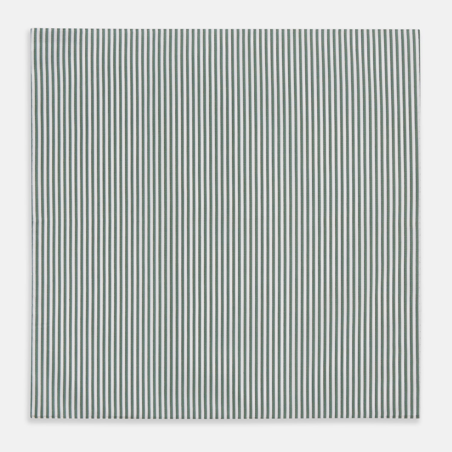 View 3 of product Melon Green Halo Stripe Hand-Rolled Handkerchief