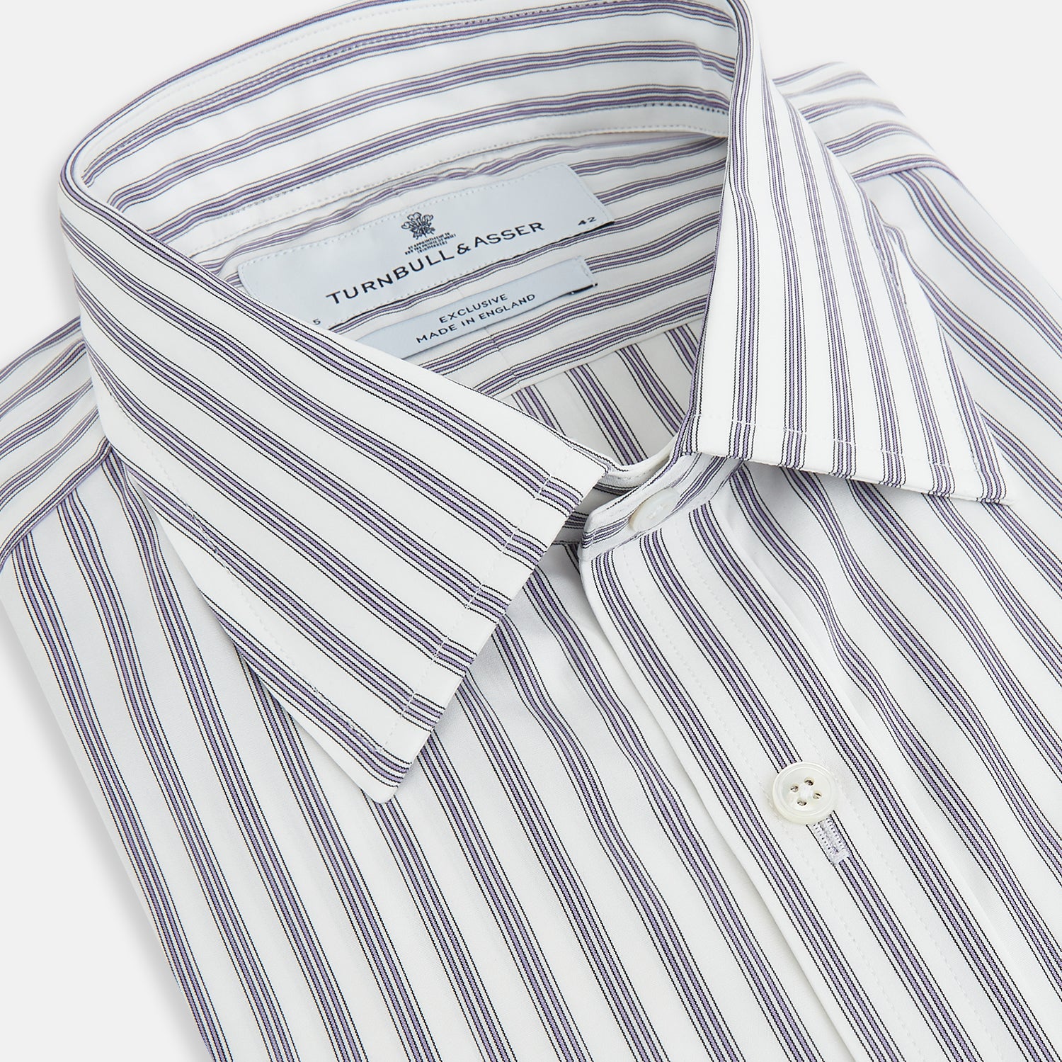 View 2 of product Purple Multi Stripe Mayfair Shirt