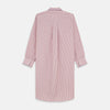 View 3 of product Orange Multi Stripe Cotton Sussex Nightshirt