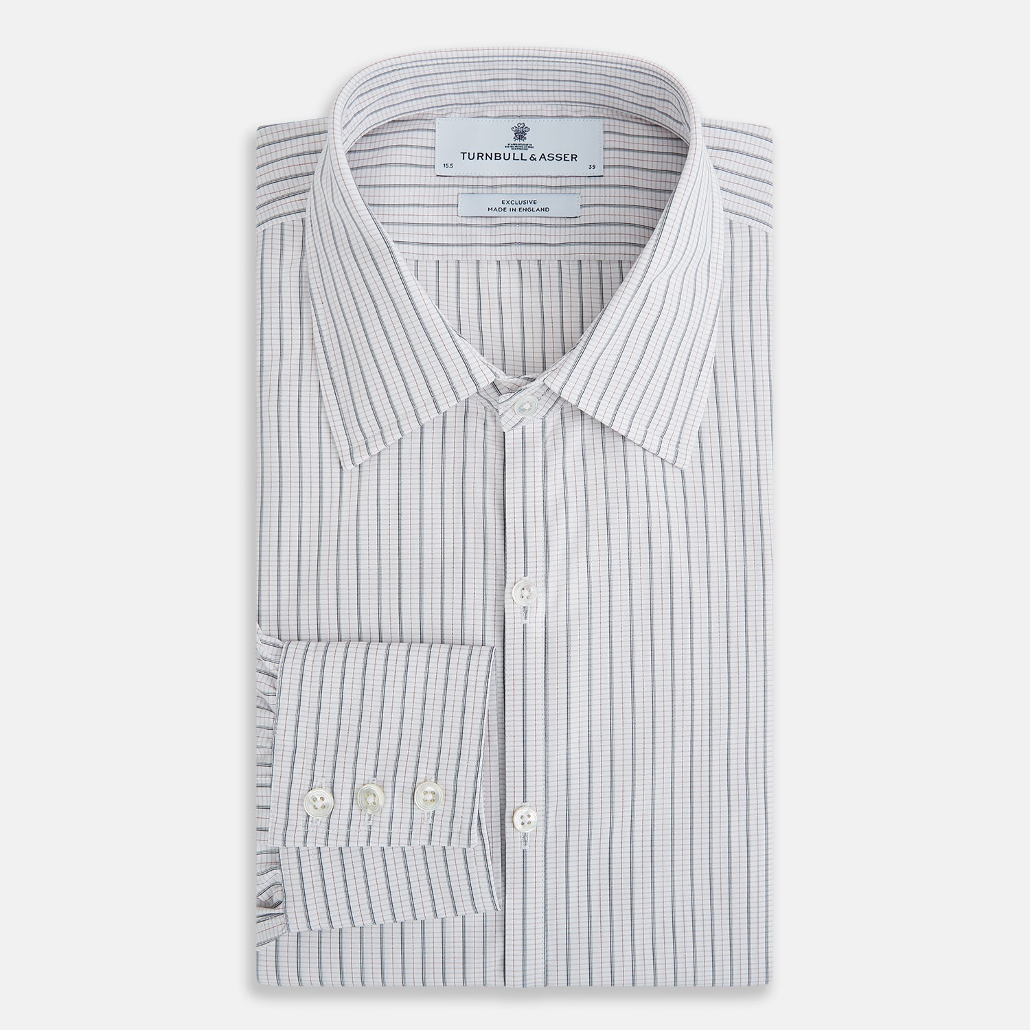 View 5 of product Red and Navy Graph Check Westminster Shirt