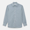 View 1 of product Green and Blue Cotton Multi Check Weekend Fit Finch Shirt