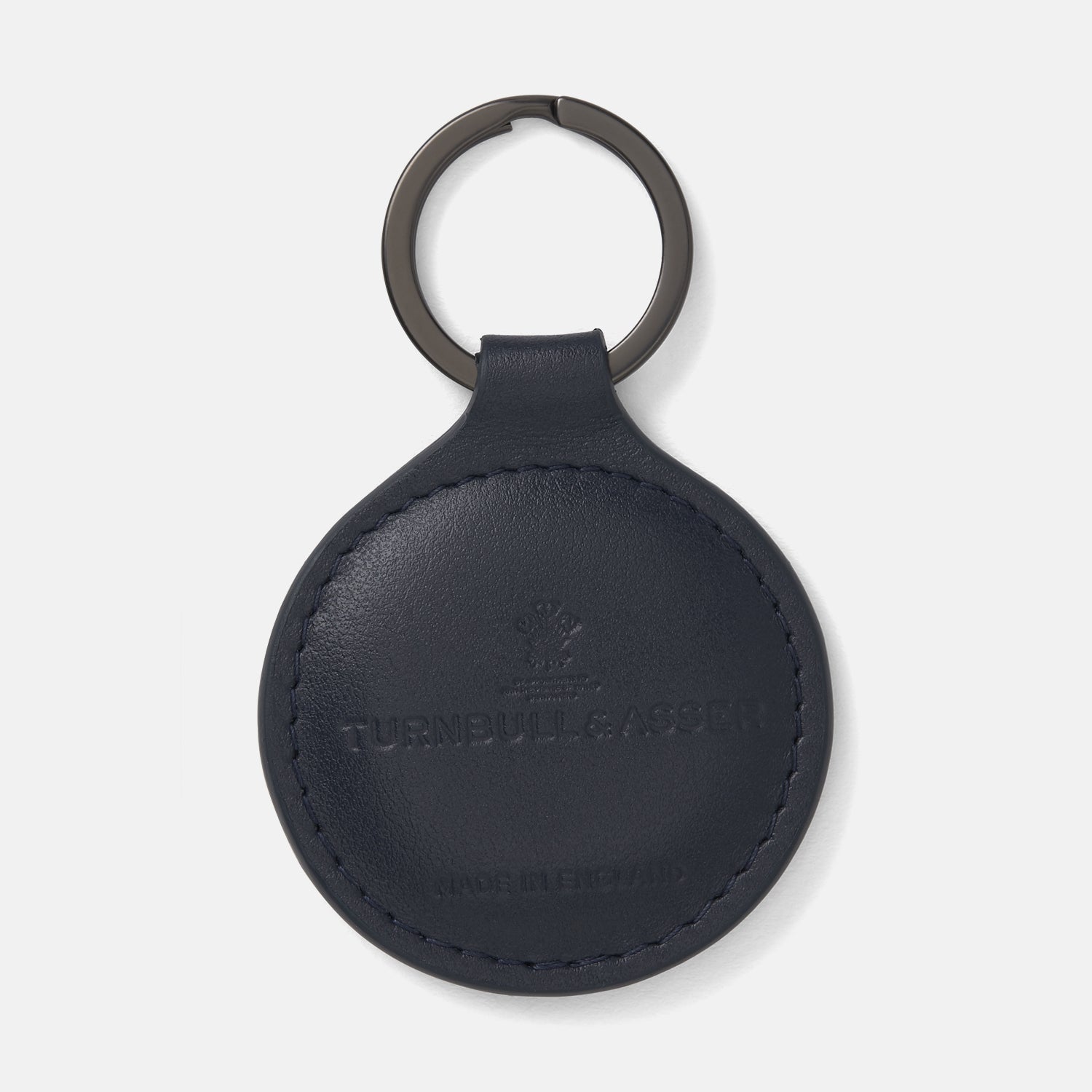 View 1 of product Dark Navy Leather Fob Holder