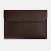 View 1 of product Burgundy Leather Snap-Fasten Pouch