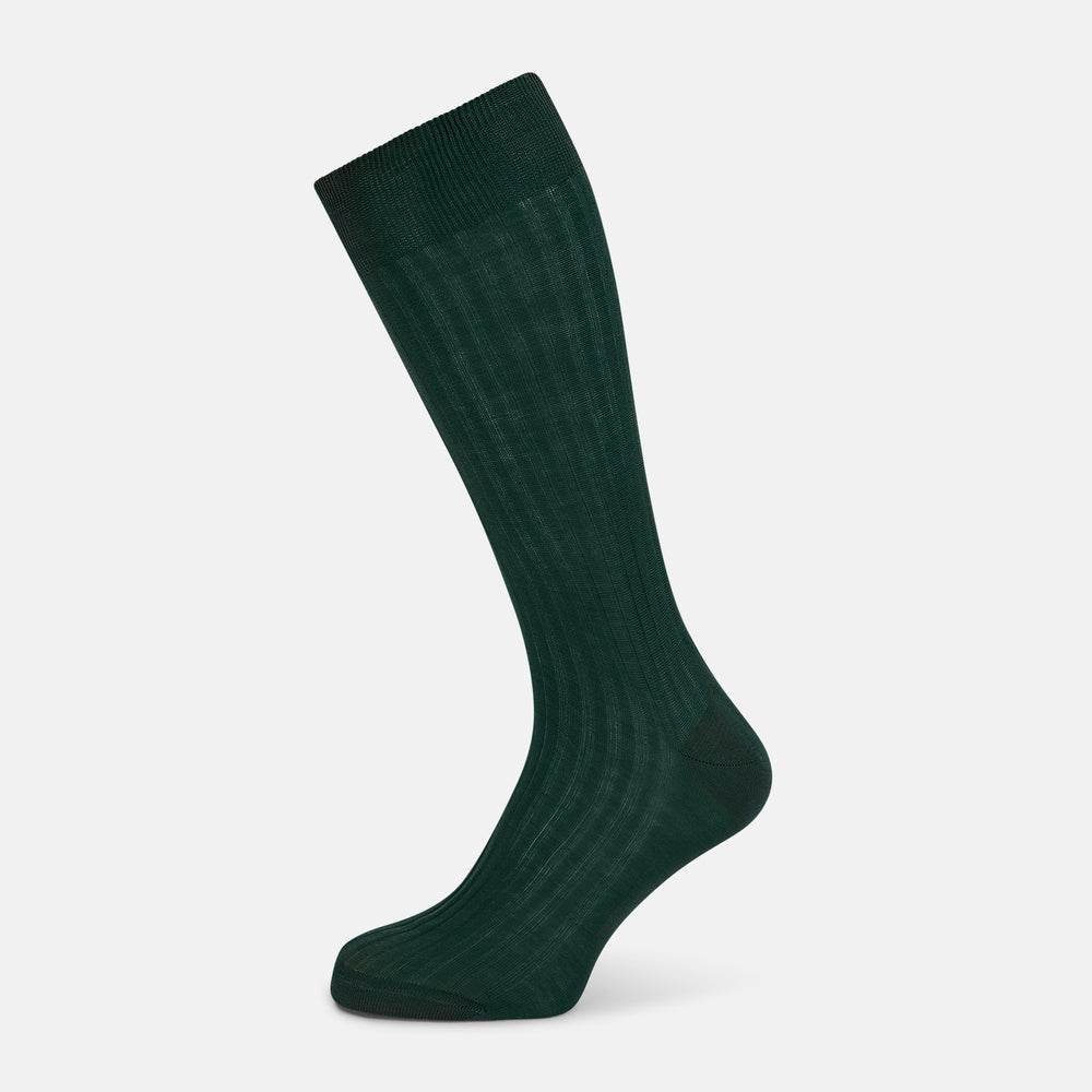 Olive Mid-Length Socks