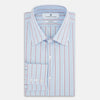 View 5 of product Blue and Burgundy Multi-Stripe Westminster Shirt