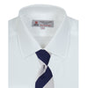 View 4 of product Two-Fold 200 White Cotton Shirt with T&A Collar and Double Cuffs