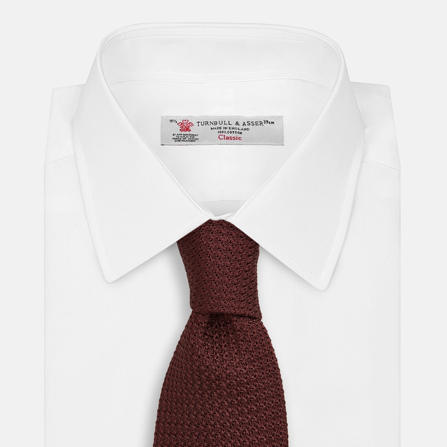 View 2 of product Dark Red Knitted Tie