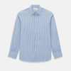 View 1 of product Steel Blue Ticking Stripe Westminster Shirt