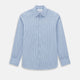 Steel Blue Ticking Stripe Westminster Shirt