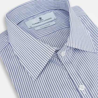 Navy and White Stripe Westminster Shirt