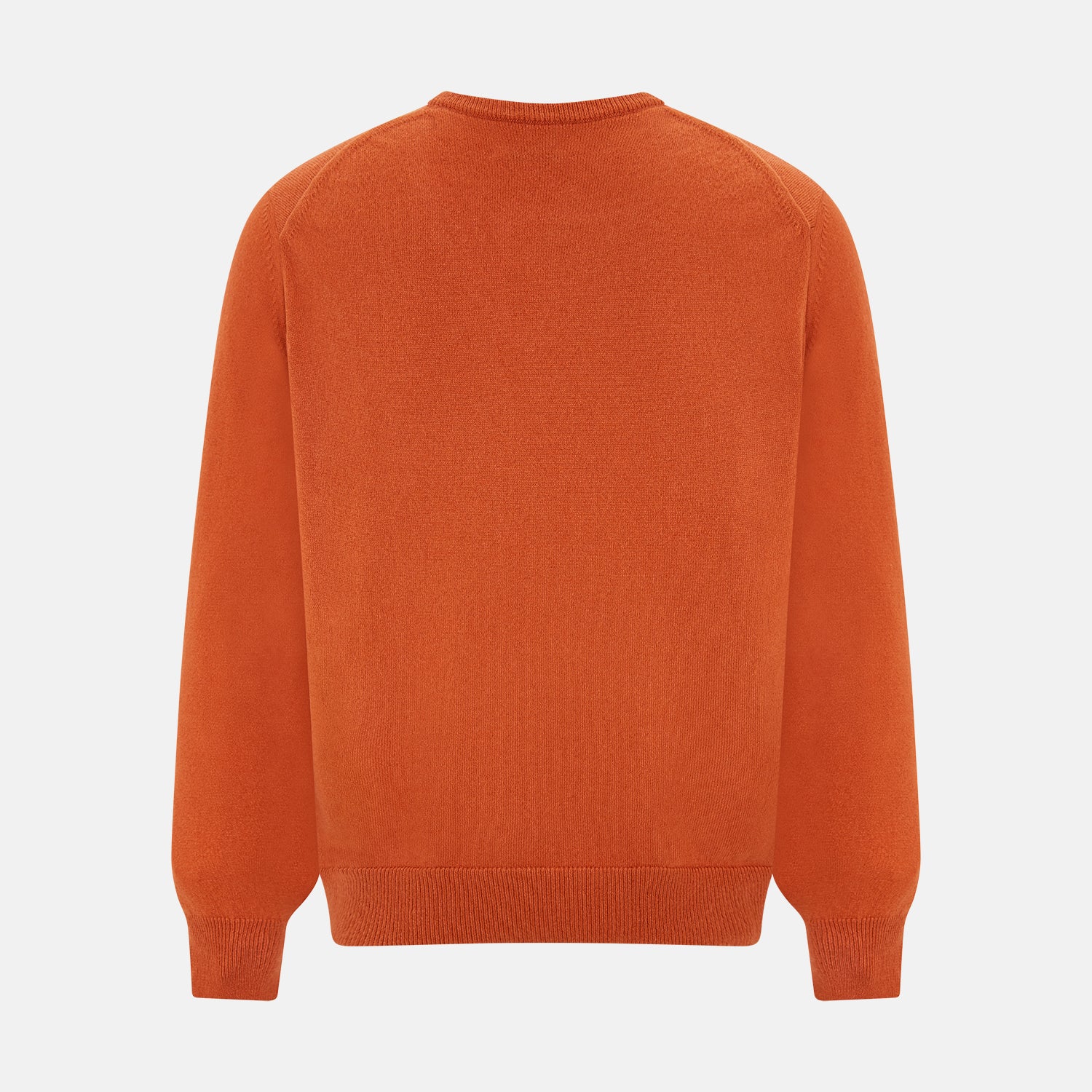 Rust Cashmere V-neck Jumper – Turnbull & Asser US