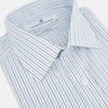 View 2 of product Navy and Blue Shadow Stripe Mayfair Shirt