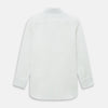 View 3 of product PLAIN WHITE WINDSOR SHIRT WITH TURNBULL OPEN COLLAR AND 3-BUTTON CUFFS