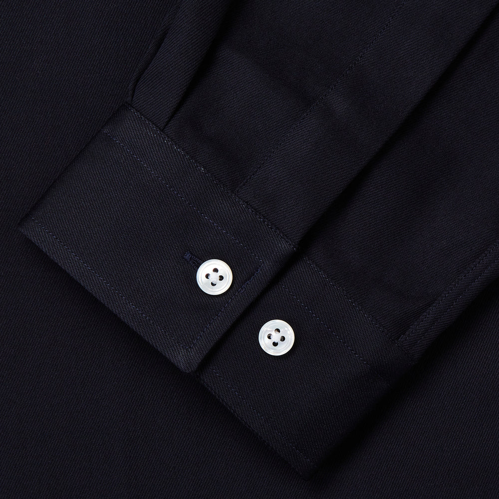 Navy Cotton Holiday Fit Winnington Shirt