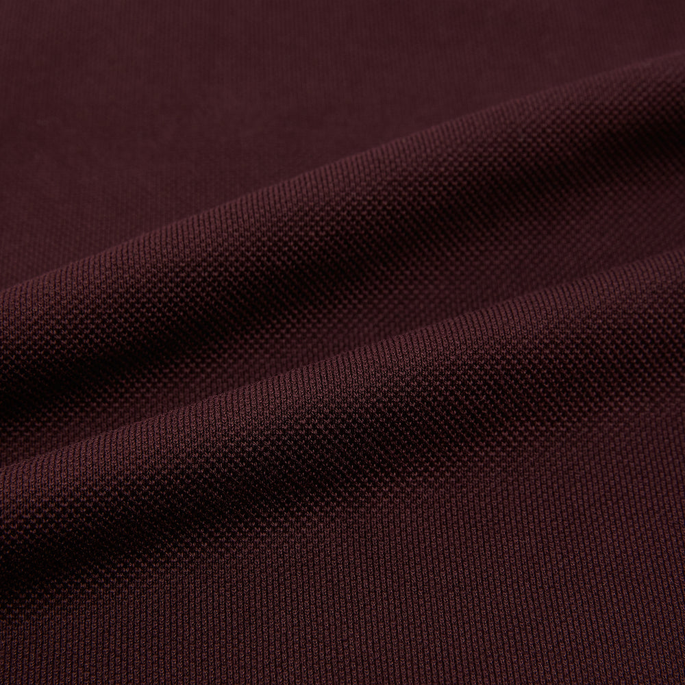 Burgundy Rugby Polo Shirt