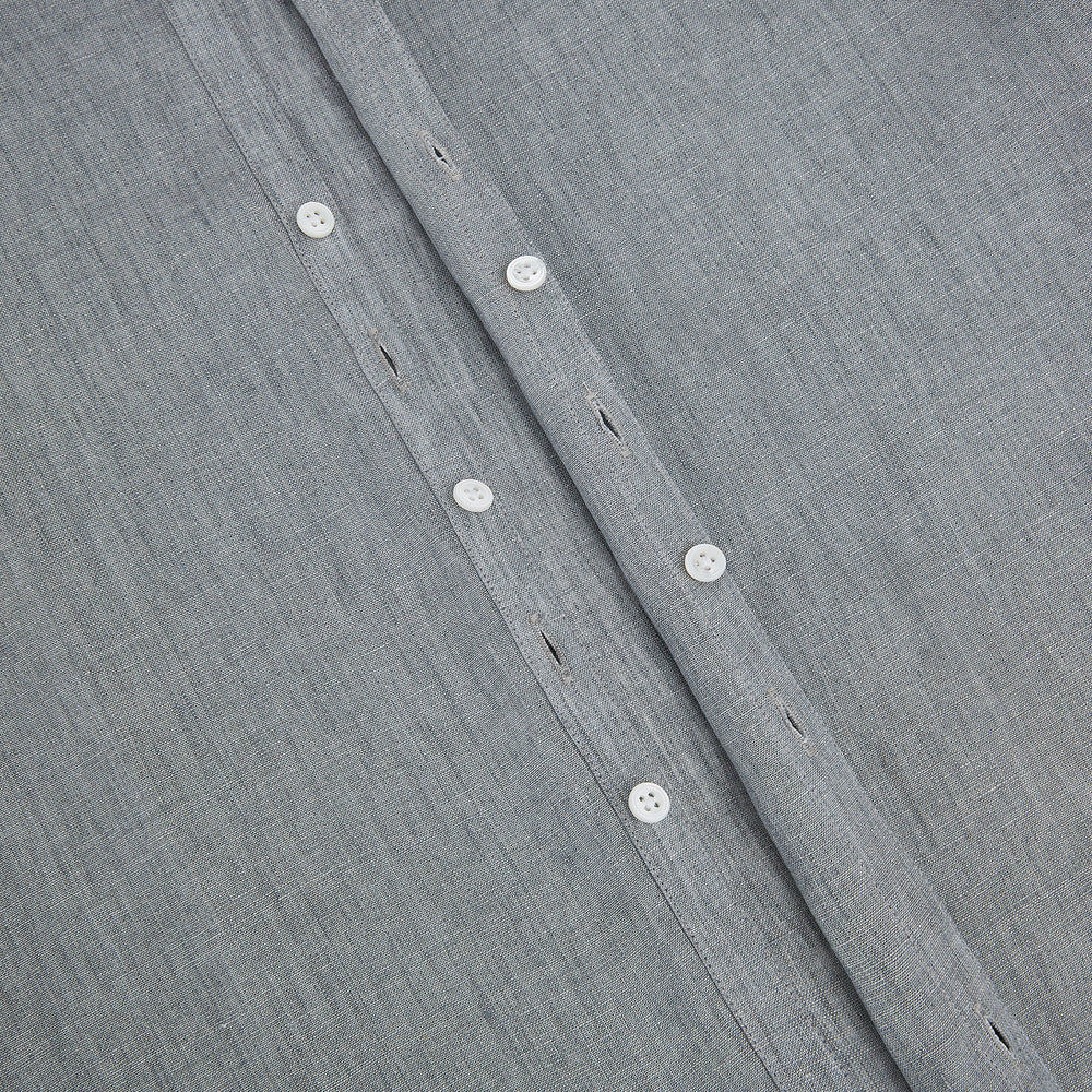 Grey Linen Westminster Shirt