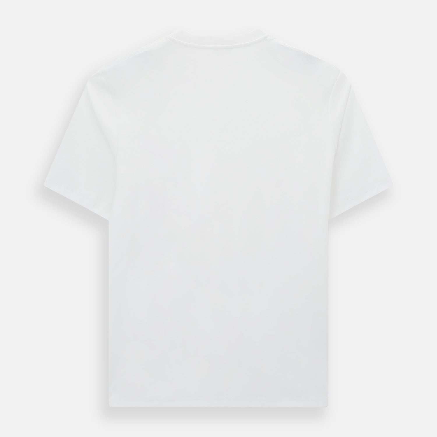 View 3 of product White Short-sleeve Fitted T-Shirt