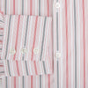 View 4 of product Red Multi Pencil Stripe Windsor Shirt