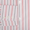 Red Multi Pencil Stripe Windsor Shirt