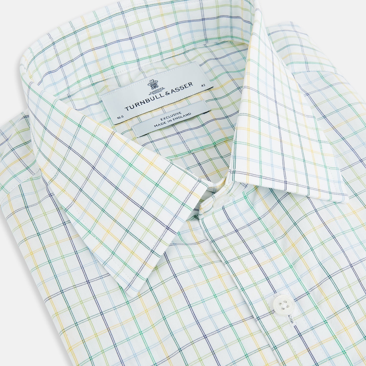 View 2 of product Multi Tone Double Grid Check Mayfair Shirt