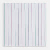 View 1 of product Hand Rolled Pink and Green Pinstripe Handkerchief