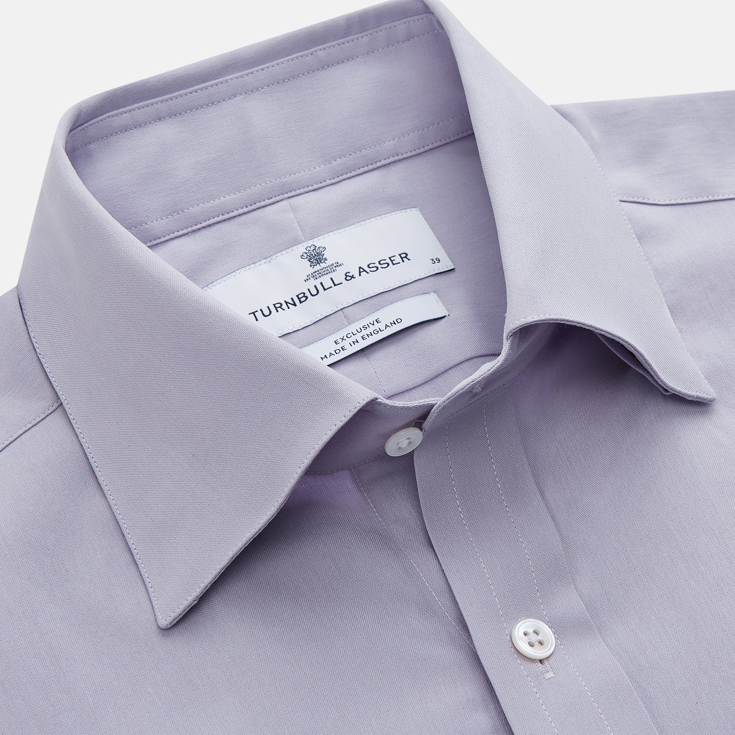 View 2 of product Lilac Silk Regular Fit Flaxton Shirt