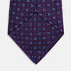 View 4 of product MINI SQUARE SPOT PLUM BLUE TIE