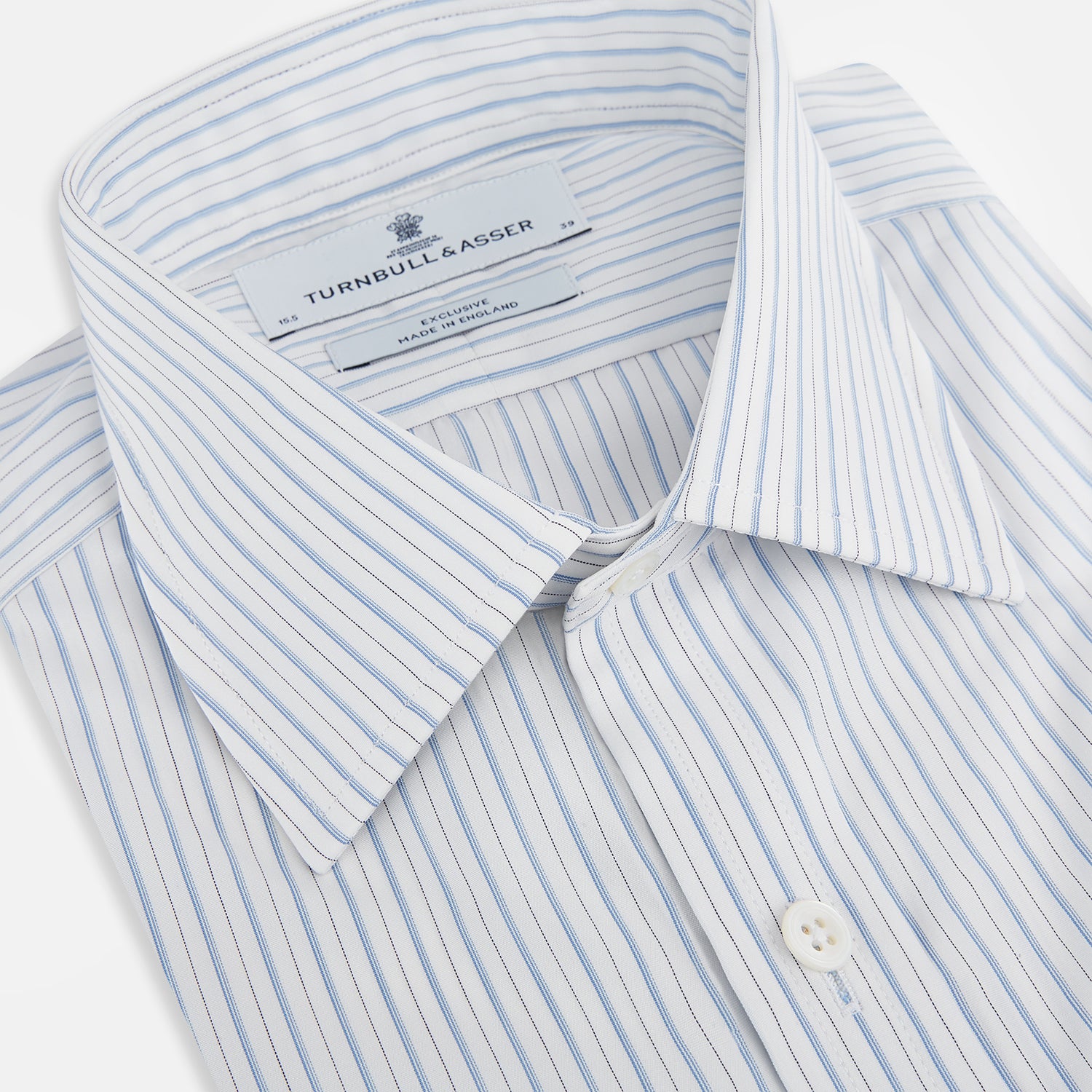 View 2 of product Sky Blue Combination Stripe Mayfair Shirt