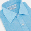 Turquoise Linen Mayfair Shirt