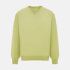 View 1 of product Melon Green Cashmere V-Neck Jumper