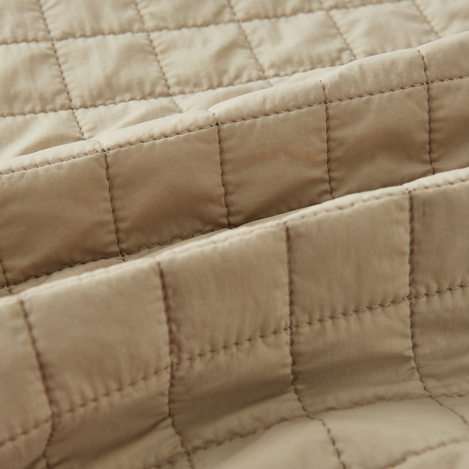View 4 of product Sand Double-Breasted Quilted Gilet