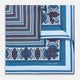Blue Bonnet Dots and Paisley Silk Pocket Square