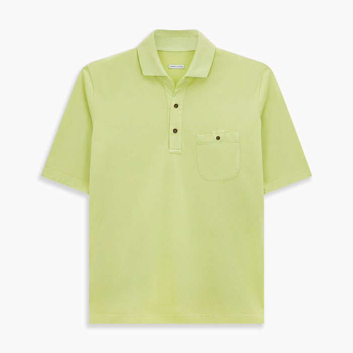 Lime Green Polo Shirt Image 5