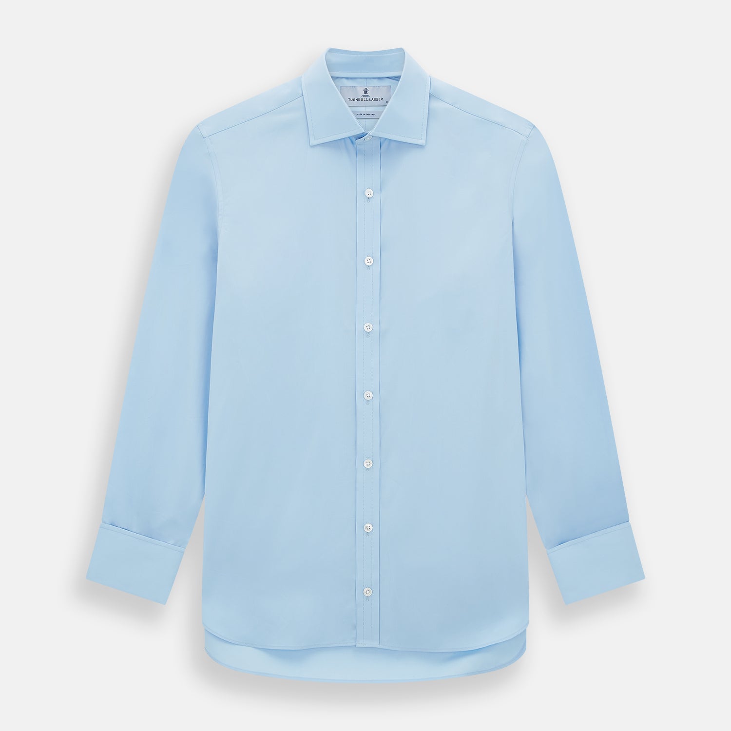 View 1 of product Dr. No Blue Cotton Shirt With Cocktail Cuff As Seen On James Bond