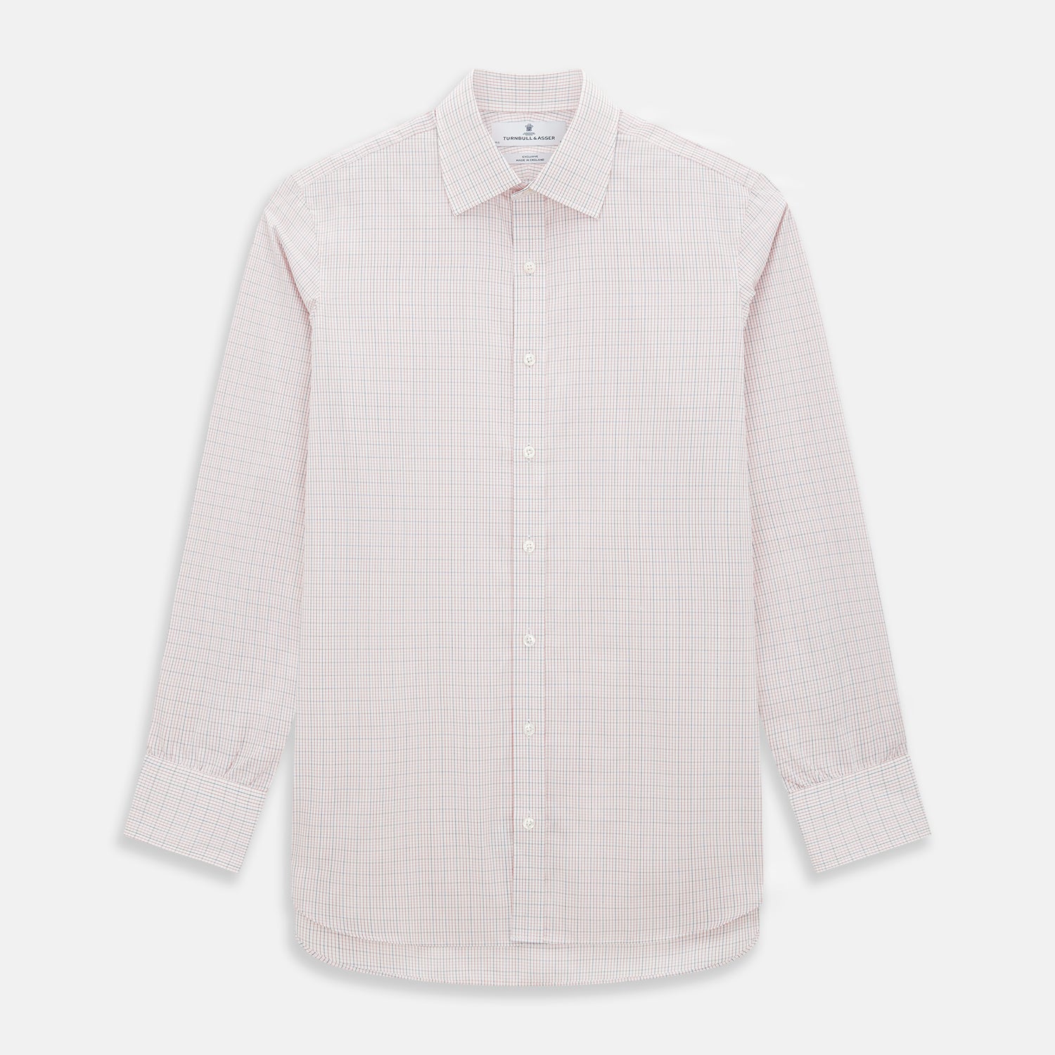 View 1 of product Red Micro Graph Check Mayfair Shirt