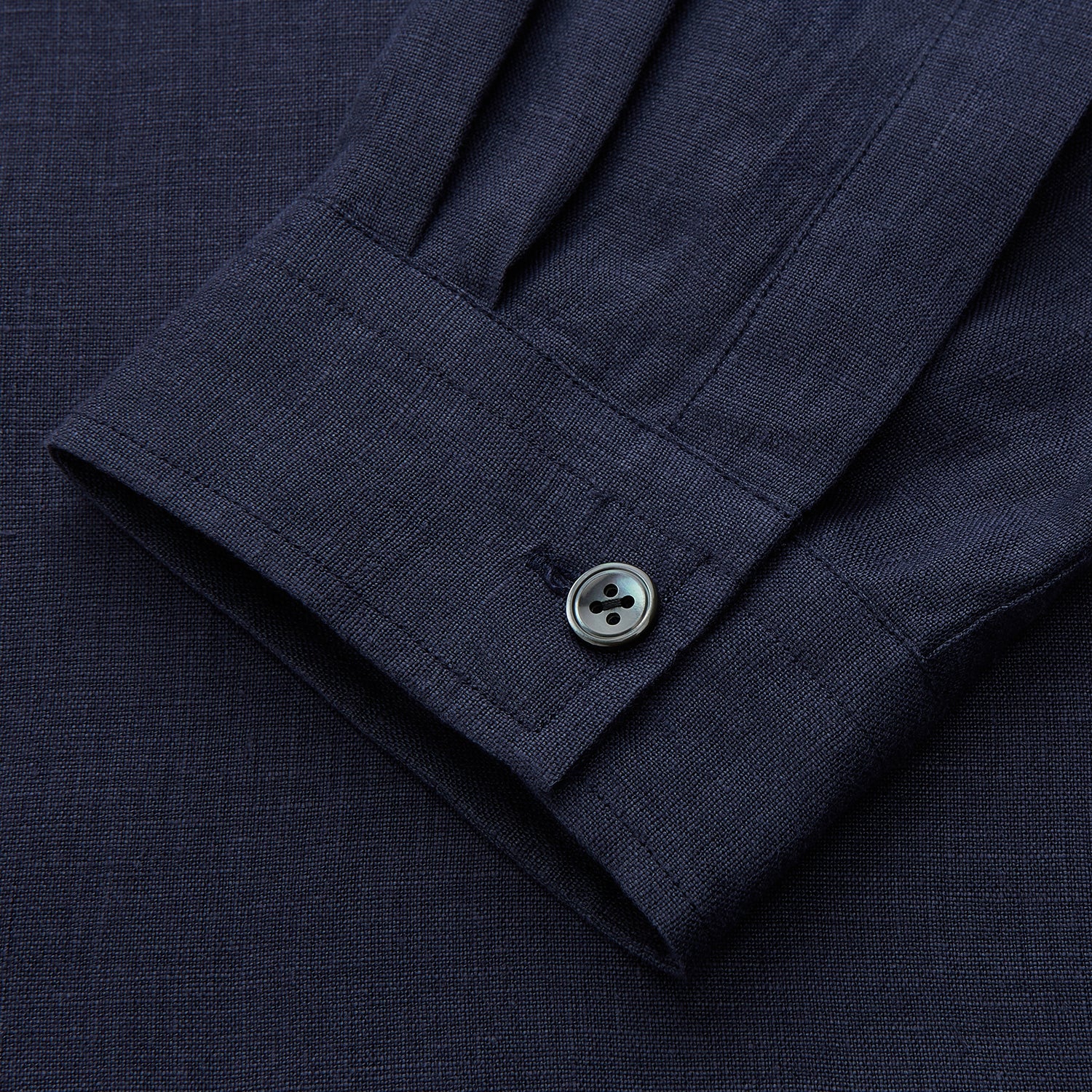 View 3 of product Navy Hemp Holiday Fit Winnington Shirt
