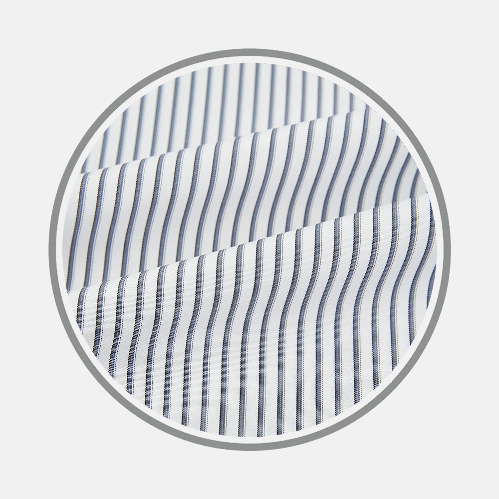 Grey Multi Stripe Fabric
